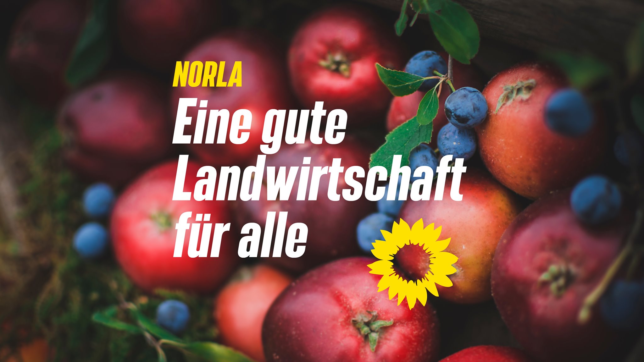 Politische Botschaft im Rahmen der NORLA: Eine gute Landwirtschaft für alle