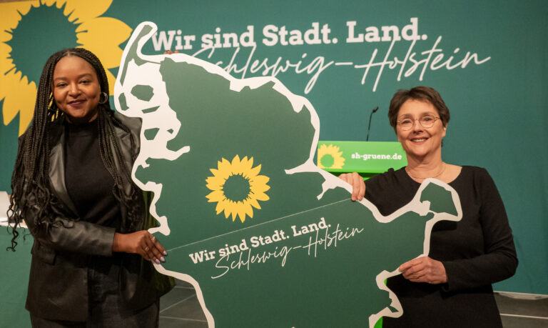 Nord-Grüne wählen Spitzenduo Monika Heinold und Aminata Touré