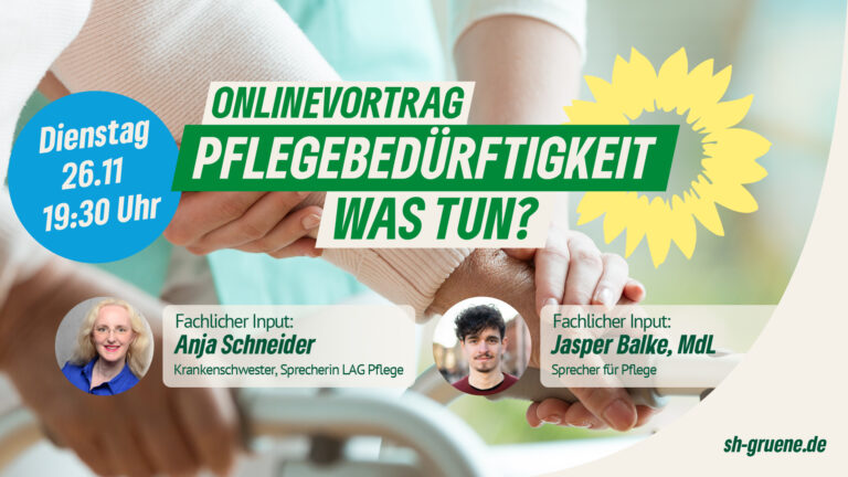 Online-Vortrag: „Pflegebedürftigkeit – was tun? Infoveranstaltung für Angehörige und Betroffene“